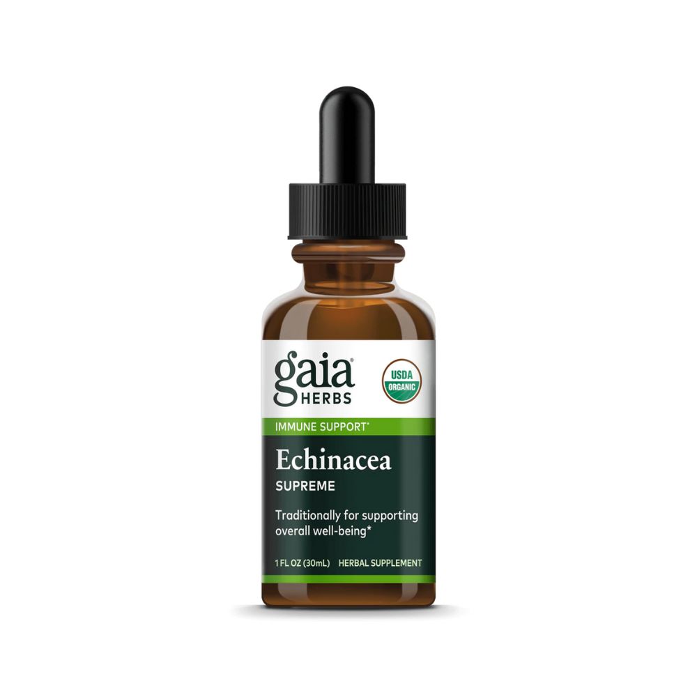 Gaia Herbs Echinacea Supreme - Certified Organic 